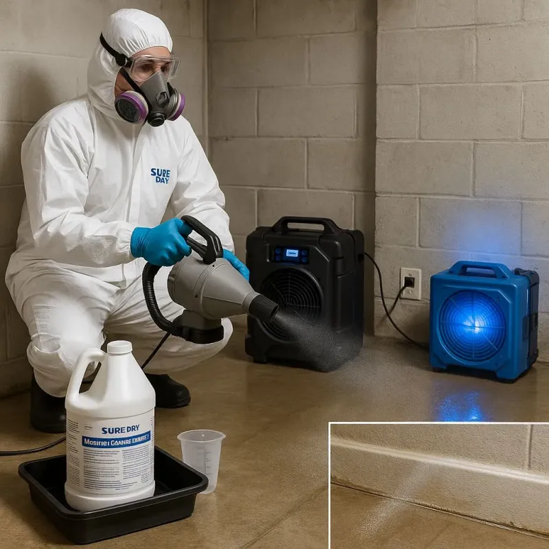 Sanitization and Odor Removal process in Manchester, TN